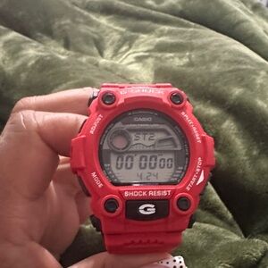 Casio G-Shock Bold Red Watch
